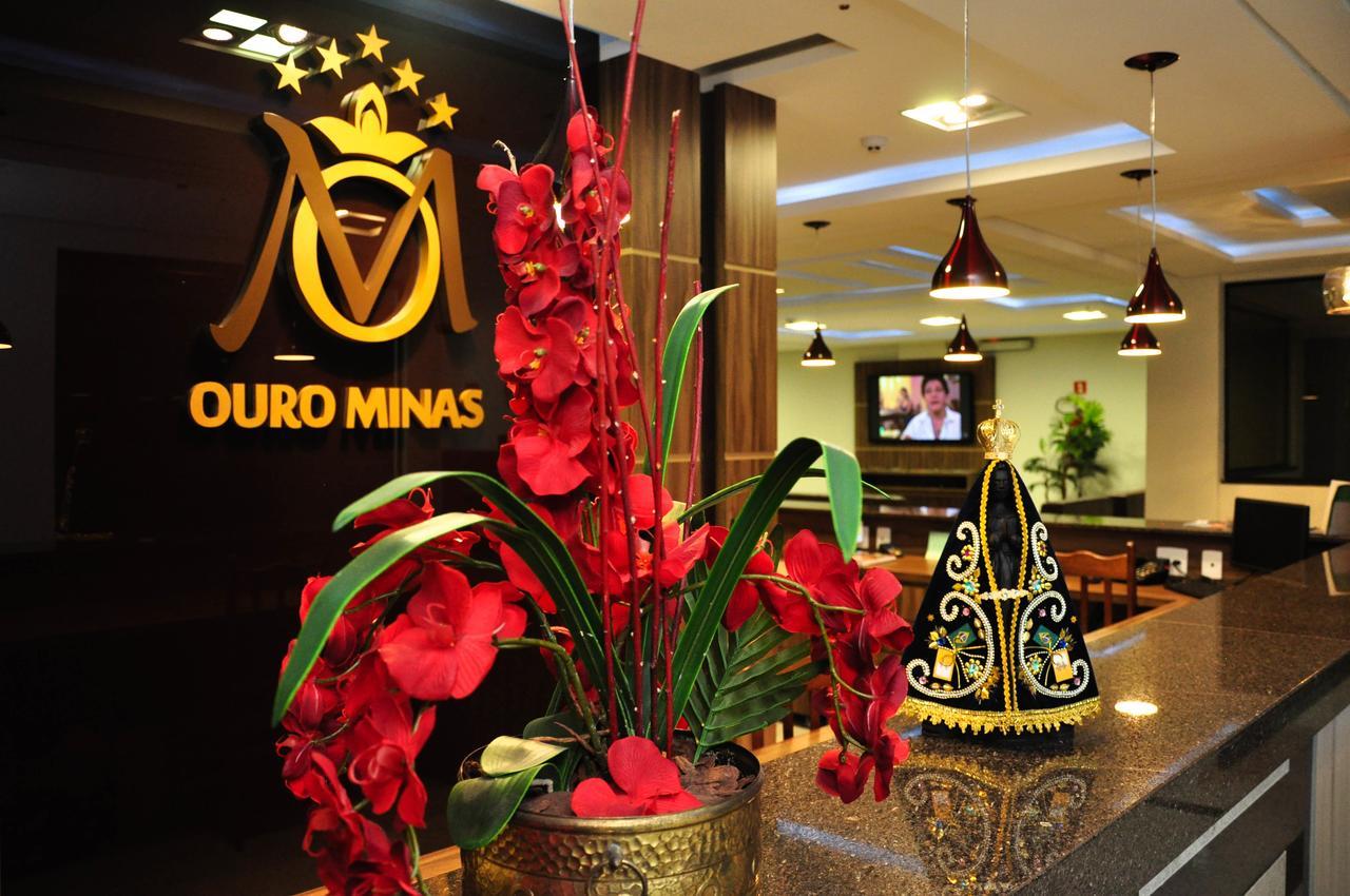 Ouro Minas Plaza Hotel Aparecida  Bagian luar foto